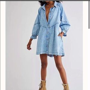 Denim Hannah dress Free People